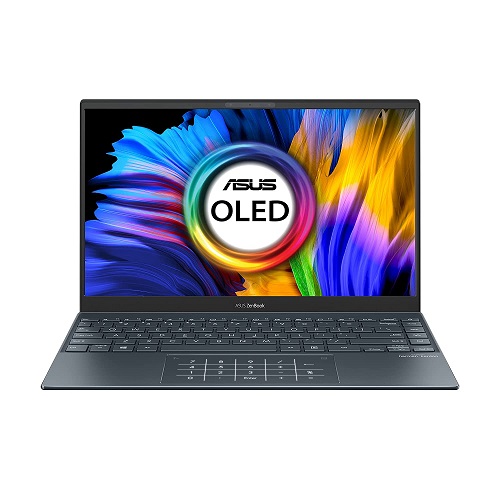 ASUS Zenbook 13 OLED Intel Core i7 13.3 Inch FHD Laptop UX325EA-KG722TS ( 11th Gen Intel Core i7, 16GB RAM, 512GB SSD, Windows 10, MS Office, Grey )