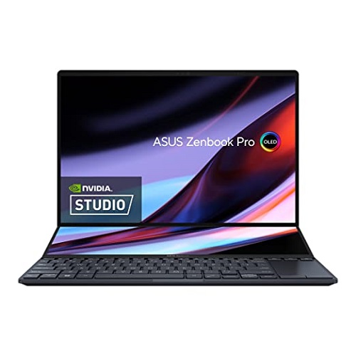 ASUS Zenbook Pro 14 Duo OLED Intel Core i5 12TH GEN 14.5-inch 2.8K OLED Laptop UX8402ZA-M501WS ( 16GB RAM, 512 SSD Windows-11 +Office 21, Black )