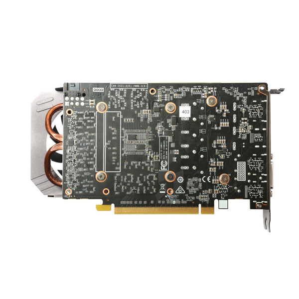 Zotac GeForce GTX 1060 3GB AMP 3GB GDDR5 192-bit Gaming Graphics Card ( ZT-P10610E-10M ) - Image 2