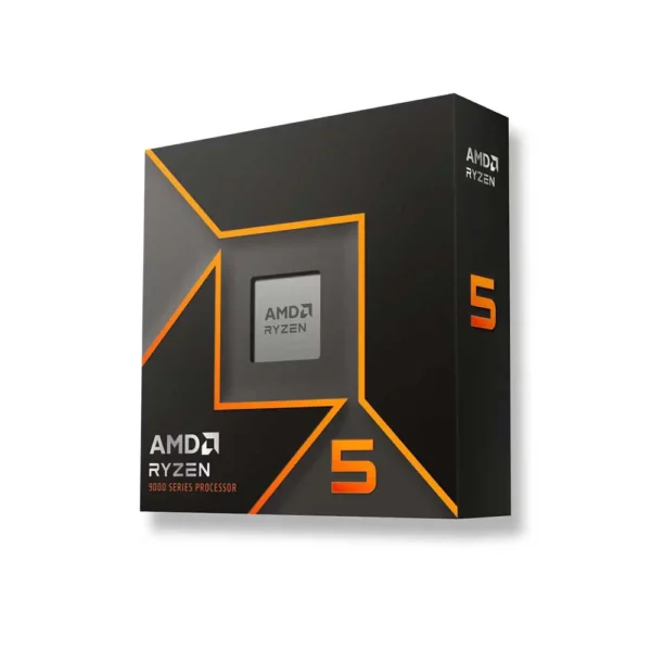 AMD Ryzen 5 9600X 9000 Series Desktop Processor 100-100001405WOF ( AM5 Socket, 6 CPU Cores, 12 Threads, Up to 5.4 GHz Max. Boost Clock, 38MB Cache ) - Image 2