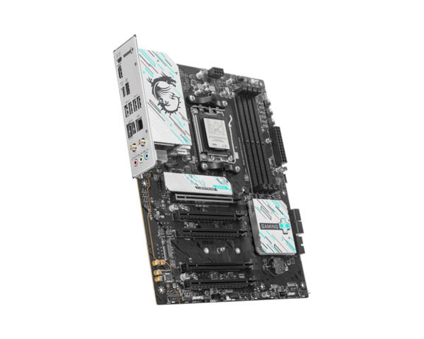 MSI B840 GAMING PLUS WIFI ATX Motherboard ( AMD Socket AM5, Supports AMD Ryzen 9000, 8000, 7000 Series Desktop CPU, 4x DDR5 RAM Slots, Max 256GB RAM ) - Image 3