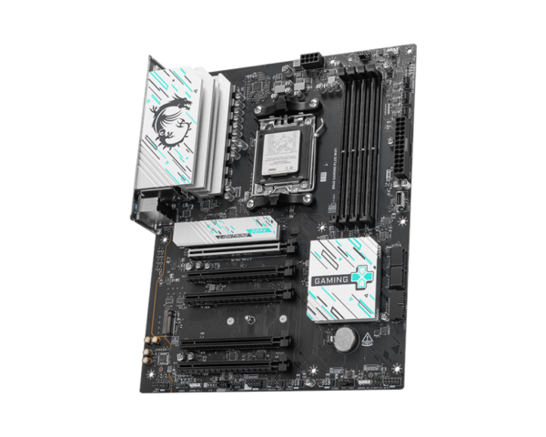 MSI B840 GAMING PLUS WIFI ATX Motherboard ( AMD Socket AM5, Supports AMD Ryzen 9000, 8000, 7000 Series Desktop CPU, 4x DDR5 RAM Slots, Max 256GB RAM ) - Image 2