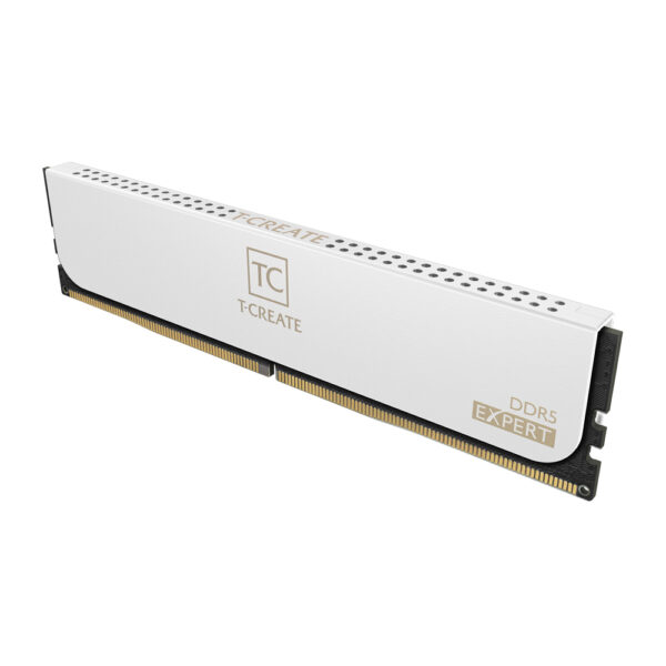 TeamGroup T-Create Expert 32GB (16GB x 2) DDR5 6000MHz CL38 White Desktop RAM ( CTCWD532G6000HC38GDC01 ) - Image 4