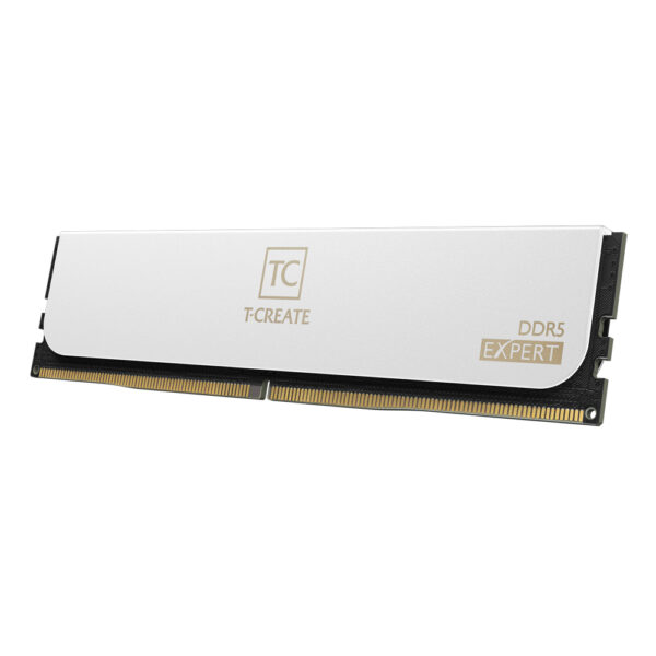 TeamGroup T-Create Expert 32GB (16GB x 2) DDR5 6000MHz CL38 White Desktop RAM ( CTCWD532G6000HC38GDC01 ) - Image 2
