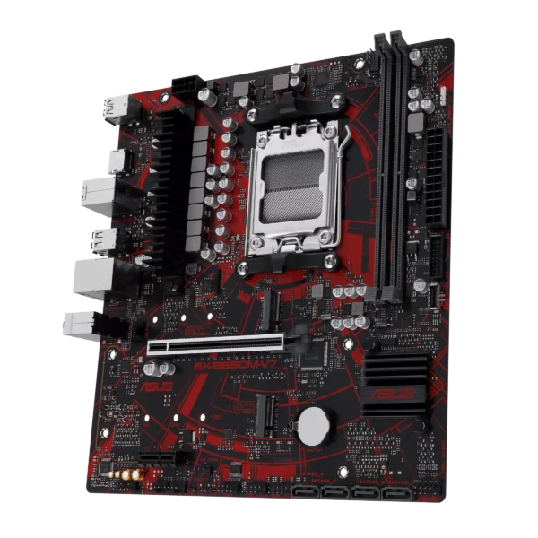 ASUS EX-B650M-V7 micro-ATX Motherboard ( AMD Socket AM5, Support AMD Ryzen 9000 & 8000 & 7000 Series Desktop CPU, 2 x DDR5 Ram slots, Max. 96GB Memory ) - Image 7