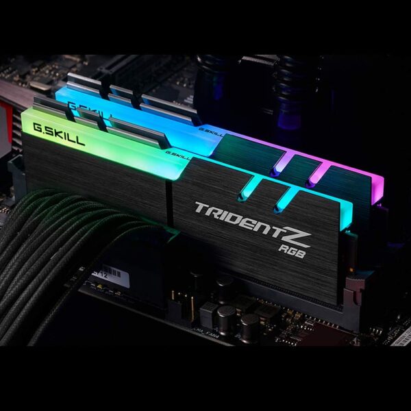 G.Skill Trident Z RGB 8GB (8GBx1) DDR4 3200MHz CL16 Black Desktop Memory RAM ( F4-3200C16S-8GTZR ) - Image 5