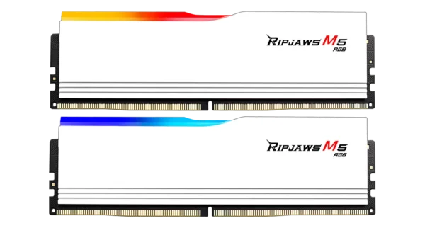 G.Skill Ripjaws M5 RGB 32GB (2x16GB) DDR5 6000 MT/s CL36 Intel XMP Desktop RAM Kit ( F5-6000J3636F16GX2-RM5RW )
