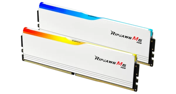 G.Skill Ripjaws M5 RGB 32GB (2x16GB) DDR5 6000 MT/s CL36 Intel XMP Desktop RAM Kit ( F5-6000J3636F16GX2-RM5RW ) - Image 5