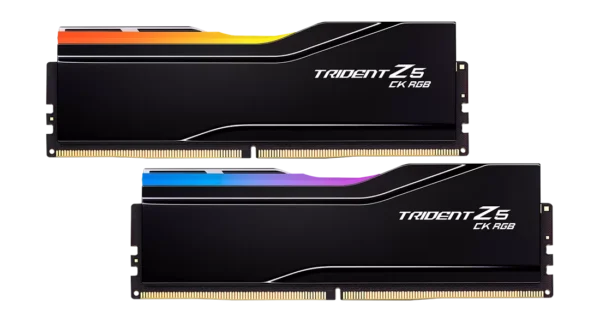 G.Skill Trident Z5 CK RGB 48GB (2x24GB) DDR5 8200 MT/s CL40 Black Desktop RAM Kit ( F5-8200C4052G24GX2-TZ5CRK )