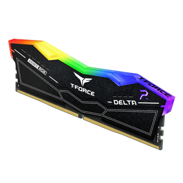 TeamGroup T-Force Delta RGB 16GB (16GBx1) DDR5 5200MHz CL40 Black Desktop RAM ( FF3D516G5200HC40C01 ) - Image 4