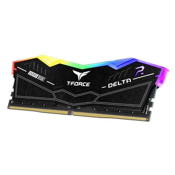 TeamGroup T-Force Delta RGB 16GB (16GBx1) DDR5 5200MHz CL40 Black Desktop RAM ( FF3D516G5200HC40C01 ) - Image 2