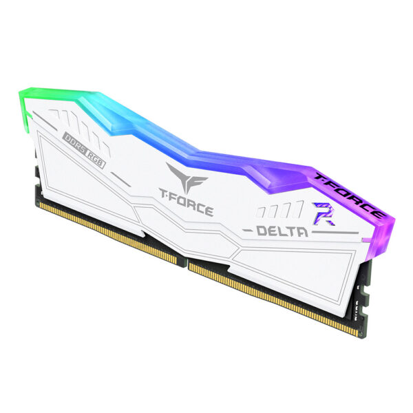 TeamGroup T-Force Delta RGB 32GB (32Gbx1) DDR5 5200Mhz CL40 White Desktop Ram ( FF4D532G5200HC40C01 ) - Image 5