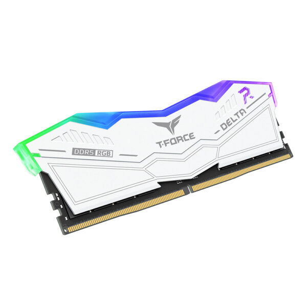 TeamGroup T-Force Delta RGB 32GB (32Gbx1) DDR5 5200Mhz CL40 White Desktop Ram ( FF4D532G5200HC40C01 ) - Image 2