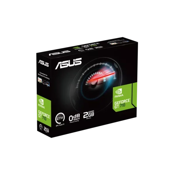 ASUS GeForce GT 710 2GB GDDR5 EVO Graphics Card ( GT710-SL-2GD5-BRK-EVO ) - Image 4