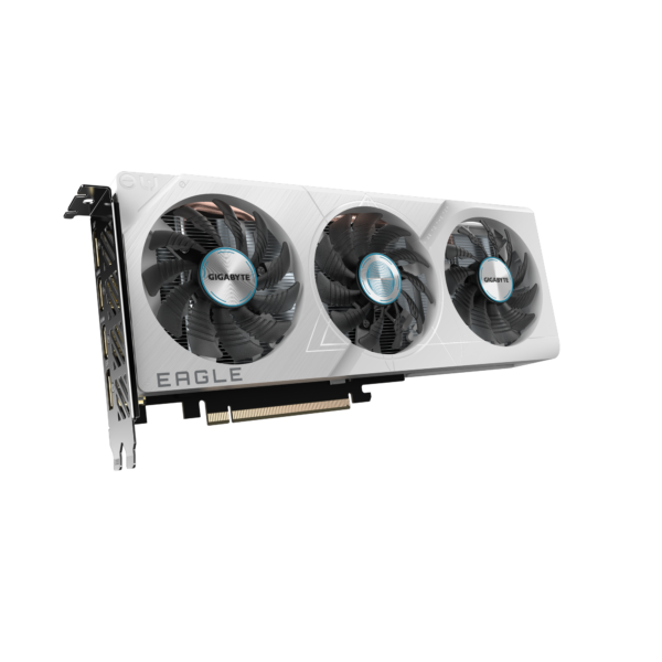 Gigabyte GeForce RTX 4060 EAGLE OC ICE 8G 8 GB GDDR6 128 bit Gaming Graphics Card With Triple Fans ( GV-N4060EAGLEOC ICE-8GD ) - Image 9