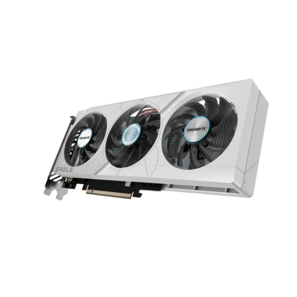 Gigabyte GeForce RTX 4060 EAGLE OC ICE 8G 8 GB GDDR6 128 bit Gaming Graphics Card With Triple Fans ( GV-N4060EAGLEOC ICE-8GD ) - Image 8