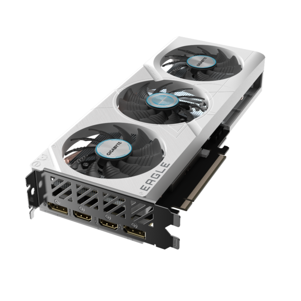 Gigabyte GeForce RTX 4060 EAGLE OC ICE 8G 8 GB GDDR6 128 bit Gaming Graphics Card With Triple Fans ( GV-N4060EAGLEOC ICE-8GD ) - Image 7