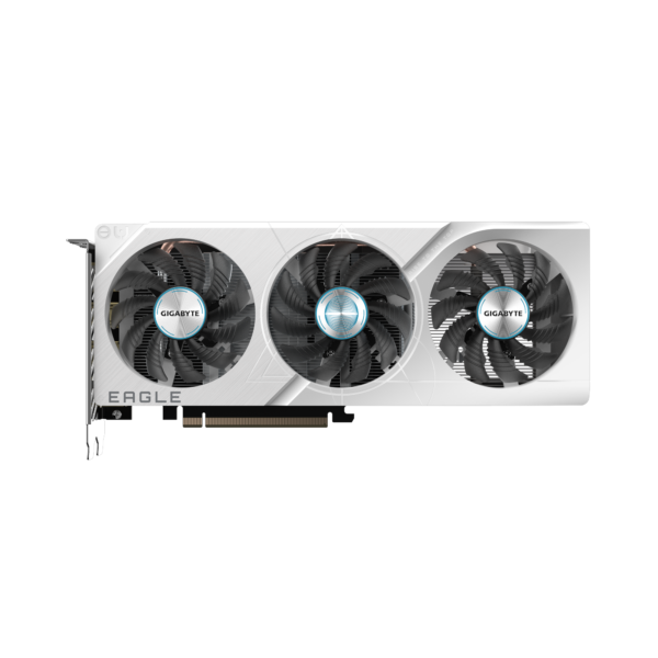 Gigabyte GeForce RTX 4060 EAGLE OC ICE 8G 8 GB GDDR6 128 bit Gaming Graphics Card With Triple Fans ( GV-N4060EAGLEOC ICE-8GD ) - Image 6