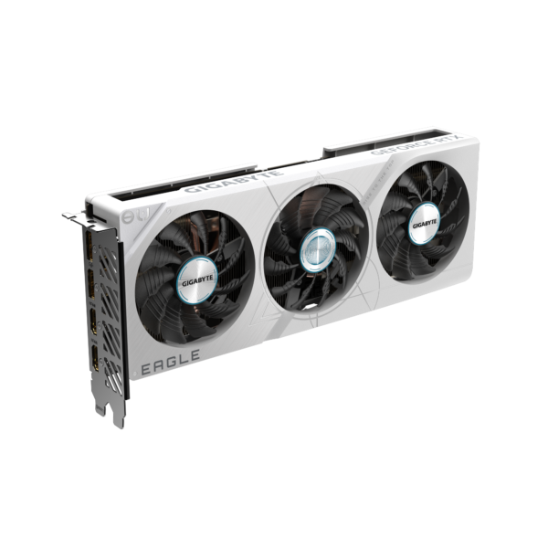 Gigabyte GeForce RTX 4060 Ti EAGLE OC ICE 8G 8GB GDDR6 128 bit Gaming Graphics Card With Triple Fans ( GV-N406TEAGLEOC ICE-8GD ) - Image 4