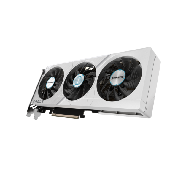 Gigabyte GeForce RTX 4060 Ti EAGLE OC ICE 8G 8GB GDDR6 128 bit Gaming Graphics Card With Triple Fans ( GV-N406TEAGLEOC ICE-8GD ) - Image 2