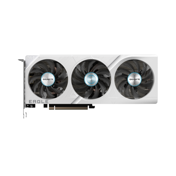 Gigabyte GeForce RTX 4060 Ti EAGLE OC ICE 8G 8GB GDDR6 128 bit Gaming Graphics Card With Triple Fans ( GV-N406TEAGLEOC ICE-8GD ) - Image 9