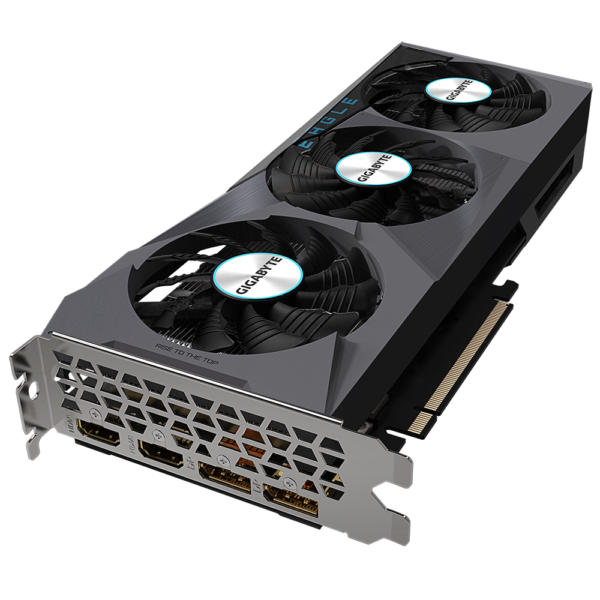 Gigabyte Radeon RX 6600 EAGLE 8G 8 GB GDDR6 128 bit Gaming Graphics Card With Triple Fans ( GV-R66EAGLE-8GD ) - Image 4