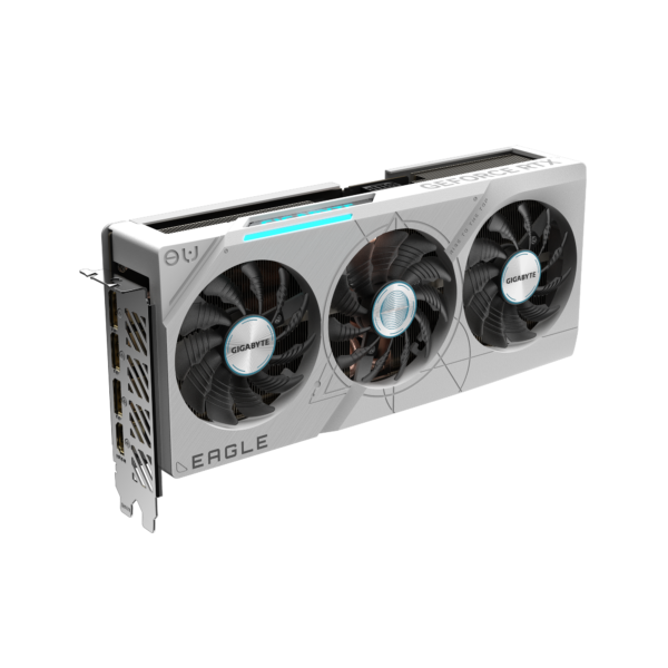 Gigabyte GeForce RTX 4070 Ti SUPER EAGLE OC ICE 16G 16 GB GDDR6X 256 bit Gaming Graphics Card With Triple Fans ( GV-N407TSEAGLEOC ICE-16GD ) - Image 8