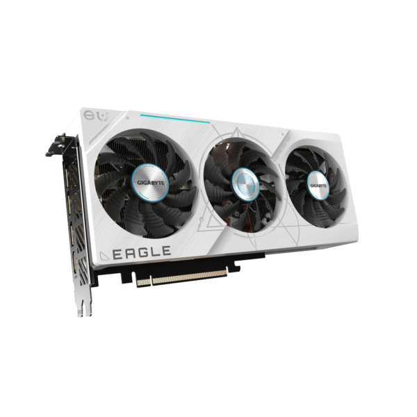 Gigabyte GeForce RTX 4070 Ti SUPER EAGLE OC ICE 16G 16 GB GDDR6X 256 bit Gaming Graphics Card With Triple Fans ( GV-N407TSEAGLEOC ICE-16GD ) - Image 2