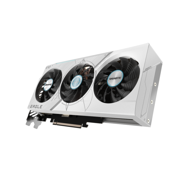 Gigabyte GeForce RTX 4070 Ti SUPER EAGLE OC ICE 16G 16 GB GDDR6X 256 bit Gaming Graphics Card With Triple Fans ( GV-N407TSEAGLEOC ICE-16GD ) - Image 3