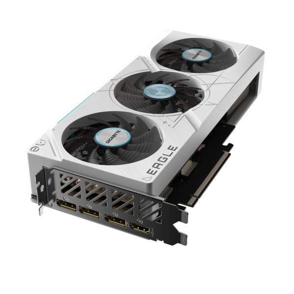 Gigabyte GeForce RTX 4070 Ti SUPER EAGLE OC ICE 16G 16 GB GDDR6X 256 bit Gaming Graphics Card With Triple Fans ( GV-N407TSEAGLEOC ICE-16GD ) - Image 4