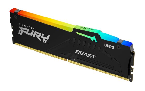 Kingston Fury Beast RGB EXPO 16GB (16GBx1) DDR5 6000MHz CL30 Black Desktop RAM ( KF560C30BBEA-16 ) - Image 5