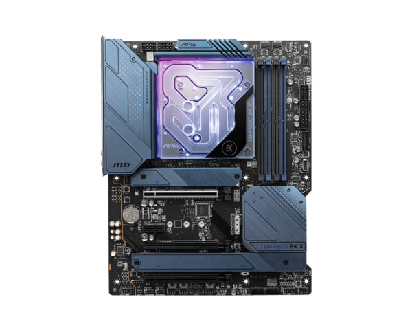 MSI MAG Z690 TORPEDO EK X ATX Motherboard ( Intel LGA 1700 Socket, Supports Intel Core 14th, 13th, 12th Gen CPU, Intel Pentium Gold and Celeron CPU, 4x DDR5 RAM Slots, Max 192GB RAM ) - Image 2