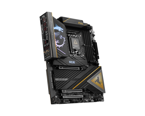 MSI MEG Z890 ACE ATX Motherboard ( Intel LGA 1851 Socket, Supports Intel Core Ultra Processors (Series 2) CPU, 4x DDR5 RAM Slots, Max 256GB RAM ) - Image 4