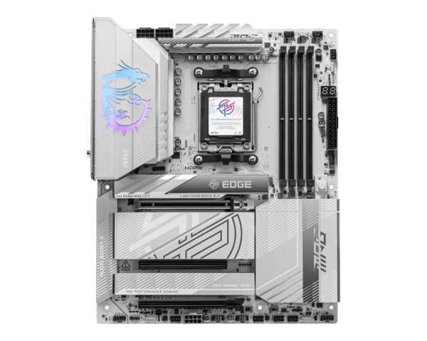 MSI MPG X870E EDGE TI WIFI ATX Motherboard ( Intel Socket AM5, Supports AMD Ryzen 9000, 8000, 7000 Series Desktop CPU, 4x DDR5 RAM Slots, Max 256GB RAM ) - Image 4