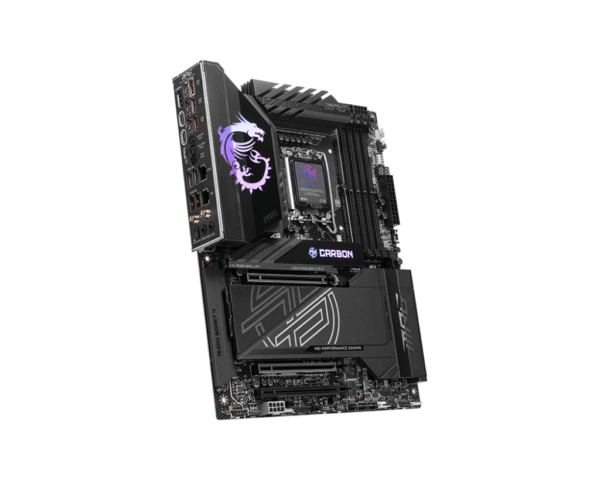 MSI MPG Z890 CARBON WIFI ATX Motherboard ( Intel LGA 1851 Socket, Supports Intel Core Ultra Processors (Series 2) CPU, 4x DDR5 RAM Slots, Max 256GB RAM ) - Image 3