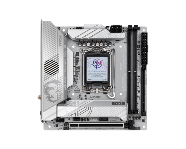 MSI MPG Z890I EDGE TI WIFI Mini-ITX Gaming Motherboards ( Intel LGA 1851 Socket, Supports Intel Core Ultra Processors (Series 2) CPU, 2x DDR5 RAM Slots, Max  128GB RAM ) - Image 2