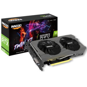 INNO3D GEFORCE RTX 3050 TWIN X2 8GB GDDR6 128-bit Gaming Graphics Card With Dual Fans ( N30502-08D6-1 )