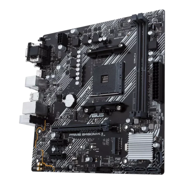 ASUS PRIME A520M-K/CSM mATX Motherboard ( AMD AM4 Socket, Support AMD Ryzen 5000 Series, 5000 G-Series, 4000 G-Series, 3000 Series, 3000 G-Series Desktop CPU, 2 x DDR4 Ram slots, Max 64GB Memory ) - Image 3