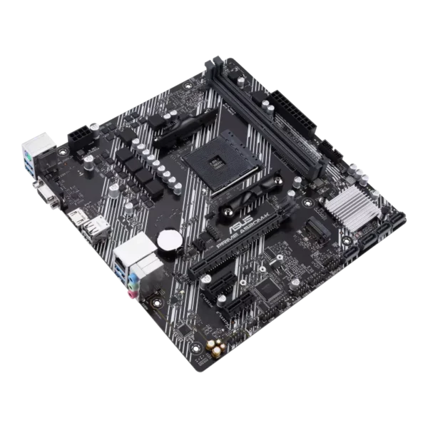 ASUS PRIME A520M-K/CSM mATX Motherboard ( AMD AM4 Socket, Support AMD Ryzen 5000 Series, 5000 G-Series, 4000 G-Series, 3000 Series, 3000 G-Series Desktop CPU, 2 x DDR4 Ram slots, Max 64GB Memory ) - Image 4
