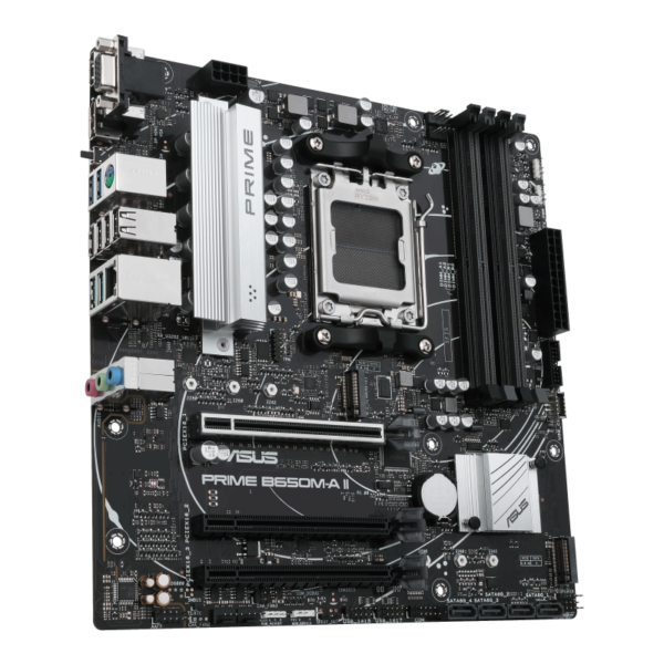 ASUS PRIME B650M-A II mATX Motherboard ( AMD Socket AM5, Support AMD Ryzen 9000 & 8000 & 7000 Series Desktop CPU, 4 x DDR5 Ram slots, Max 192GB Memory ) - Image 6