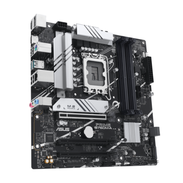 ASUS PRIME B760M-A-CSM mATX Motherboard ( Intel Socket LGA1700, Support Intel Core 14th & 13th Gen Processors, Intel Core 12th Gen, Pentium Gold and Celeron CPU, 4 x DDR5 Ram slots, Max 128GB Memory ) - Image 5