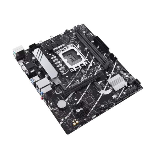 Asus PRIME B760M-K mATX Motherboard ( Support Intel LGA1700 Socket, Intel Core 14th & 13th Gen Processors, Intel Core 12th Gen, Pentium Gold And Celeron CPU, 2 x DDR5 RAM Slots, Max 96GB RAM ) - Image 4
