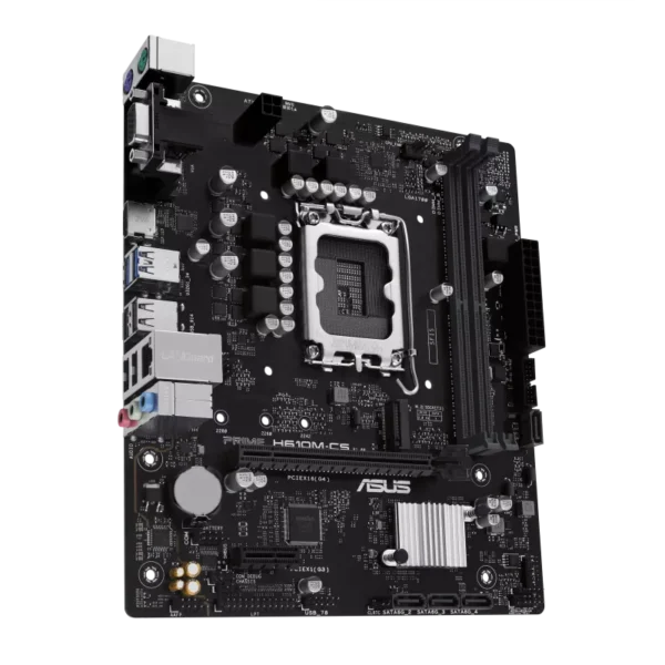 ASUS PRIME H610M-CS mATX Motherboard ( Intel Socket LGA1700, Support Intel Core 14th & 13th Gen Processors, Intel Core 12th Gen, Pentium Gold and Celeron CPU, 2 x DDR5 Ram slots, Max 96GB Memory ) - Image 7