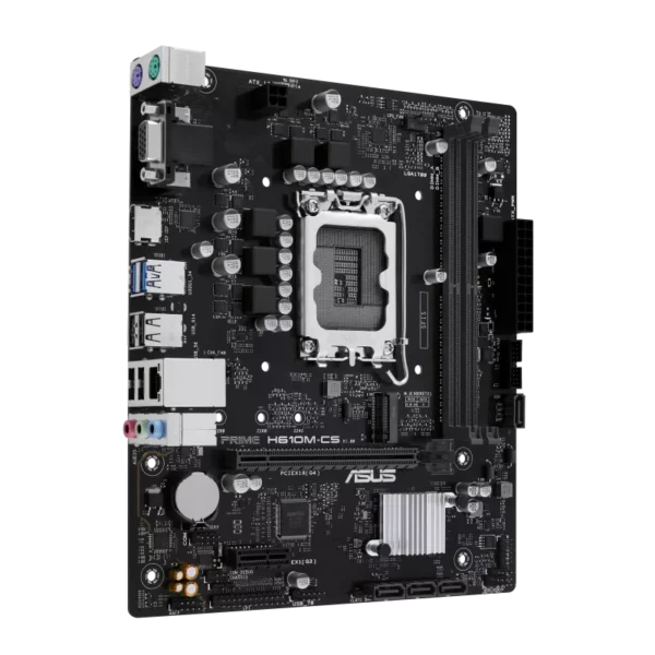 ASUS PRIME H610M-CS mATX Motherboard ( Intel Socket LGA1700, Support Intel Core 14th & 13th Gen Processors, Intel Core 12th Gen, Pentium Gold and Celeron CPU, 2 x DDR5 Ram slots, Max 96GB Memory ) - Image 8