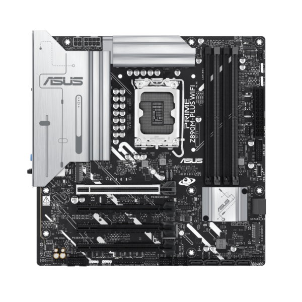ASUS PRIME Z890M-PLUS WIFI-CSM m-ATX Motherboard ( Intel Socket LGA1851, Support Intel Core Ultra (Series 2) CPU, 4 x DDR5 Ram slots, Max 256GB Memory ) - Image 5
