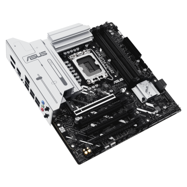 ASUS PRIME Z890M-PLUS WIFI-CSM m-ATX Motherboard ( Intel Socket LGA1851, Support Intel Core Ultra (Series 2) CPU, 4 x DDR5 Ram slots, Max 256GB Memory ) - Image 2