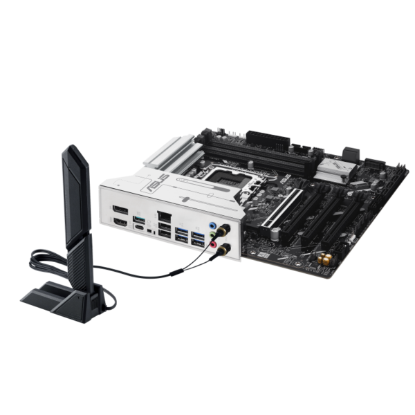 ASUS PRIME Z890M-PLUS WIFI-CSM m-ATX Motherboard ( Intel Socket LGA1851, Support Intel Core Ultra (Series 2) CPU, 4 x DDR5 Ram slots, Max 256GB Memory ) - Image 6