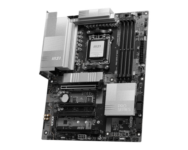 MSI PRO X870-P WIFI ATX Motherboard ( AMD Socket AM5, Supports AMD Ryzen 9000, 8000, 7000 Series Desktop CPU, 4x DDR5 RAM Slots, Max 256GB RAM ) - Image 4