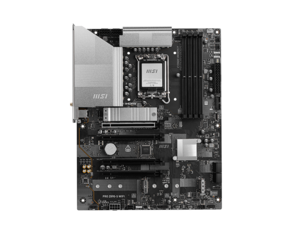 MSI PRO Z890-S WIFI ATX Motherboard ( Intel LGA 1851 Socket, Supports Intel Core Ultra Processors (Series 2) CPU, 4x DDR5 RAM Slots, Max 256GB RAM ) - Image 3