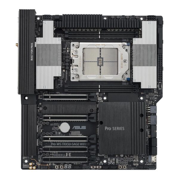 ASUS Pro WS TRX50-SAGE WIFI CEB Form Factor Motherboard ( AMD Socket sTR5, Support AMD Ryzen  Threadripper  PRO 7000 WX-Series and Ryzen  Threadripper  7000 Series CPU, 4 x DDR5, Max 1TB Memory ) - Image 5